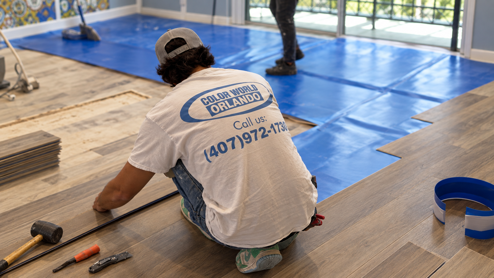 Flooring Installation by Color World Orlando